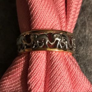 Two Tone Elephant Ring